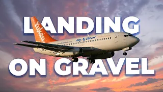 How Some Boeing 737s Are Equipped To Land On Gravel