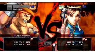 Ultra Street Fighter IV Chun-Li V.S Adon