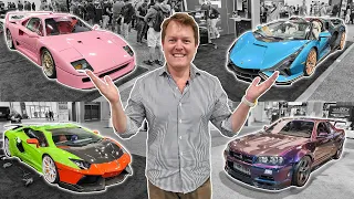 The CRAZIEST YouTuber Builds and Hypercars at SEMA!