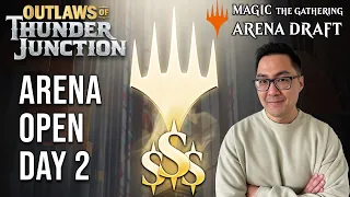 Win This OTJ Draft For A Shot At $2000! | Arena Open Day 2 Draft 1 | OTJ Draft | MTG Arena