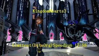 KH3ReMind Limitcut(Data Org)Critical LV99 Speedrun 17:55(13:32 loadless)