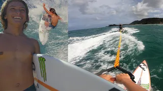 Firing Haleiwa and GoPro POV Air session