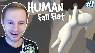 МОЛОЧНЫЙ ЧЕЛОВЕЧЕК РАЗГАДЫВАЕТ ЗАГАДКИ | Human: Fall Flat #1