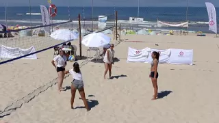 Волейбол на пляже,девушки