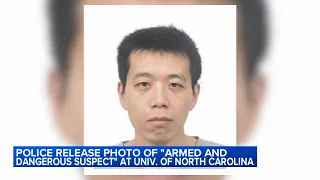 Police release photo of 'armed and dangerous' suspect at UNC