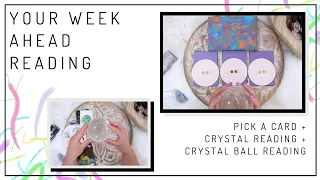 ✧ PICK A CARD ✧ Your Week Ahead Reading ✧ TIMELESS READING ✧ Crystal Ball Reading ✧