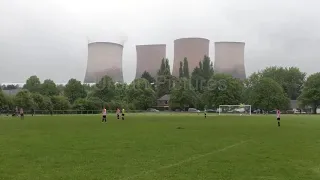 Match interrupted by demolition of a Nuclear Power Plant😵