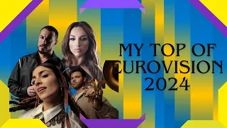 MY TOP 37 EUROVISION 2024! (🇬🇪🇦🇿🇦🇲 and 🇲🇹🇦🇱 revamp)