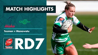 RD 7 HIGHLIGHTS | Tasman v Manawatu (Farah Palmer Cup 2021)