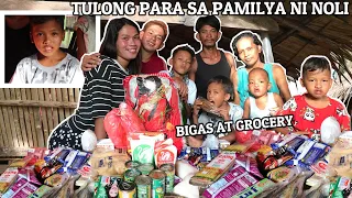 BIGAS AT GROCERY PARA SA PAMILYA NI NOLI