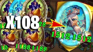 Multiplying Stats by HUGE Amounts! - Hearthstone Battlegrounds