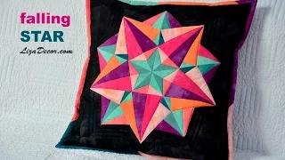 Patchwork Falling STAR - Padající hvězda