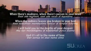 In The Name Of Love - Martin Garrix & Bebe Rexha (Lirik Terjemahan Indonesia)