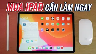 ANH EM PHẢI LÀM NGAY KHI VỪA MUA IPAD| iPad Tips & Trick