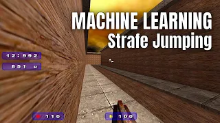 Machine Learning applied to Quake 3: AI learns to strafe-jump.