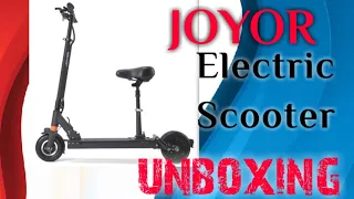 Joyor F7S Electric Scooter Unboxing review