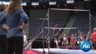 Simone Biles - Uneven Bars - 2016 Secret Classic - Podium Training