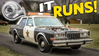 Try and Outrun This TURBO V8 Police Car!  - Custom Exhaust, EFI, Intercooler! Part 1