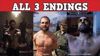 FAR CRY 5 ALL THREE ENDINGS 1080p HD