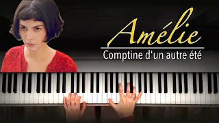 Yann Tiersen - Comptine d'un Autre été (Amelie OST)  | EASY Piano Cover + Sheet Music