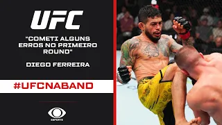 UFC St. Louis: Diego Ferreira fala sobre vitória contra o polonês Mateusz Rebecki