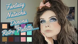 Natasha Denona 15-Pan Fantasy Retro Palette | Done 3 Ways!