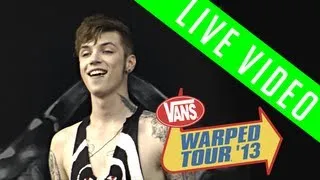 Black Veil Brides: "Let You Down" Live [Vans Warped Tour 2013]