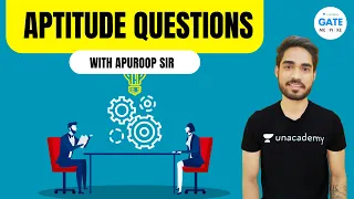 Aptitude Questions with  #Apuroop Sir | Unacademy GATE - ME, PI, XE