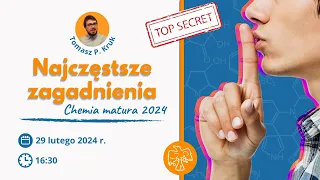 najczęstsze zagadnienia 💙 *rozdziały* chemia matura 2024 | strategia