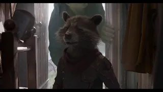 Rocket and Professor Hulk Visit Thor Scene - AVENGERS 4 ENDGAME (2019)  ( 2160 X 3840 )