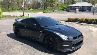 Nissan GTR Black Edition-Walkaround and Startup