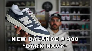 New Balance Numeric 480 "Dark Navy" - These Are Cool!