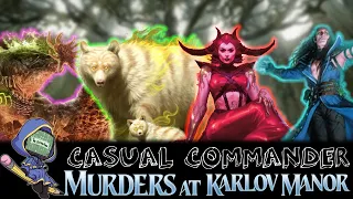 JUDITH 🆚 DUSKANA 🆚 ANZRAG 🆚 MIRKO  | Murders at Karlov Manor EDH / Casual Commander