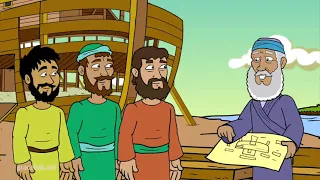 "Ной строит ковчег" Библейский рассказ для детей 6-9