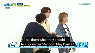 When Johnny & Haechan gave a tip for THE BOYZ to succed in Random Play Dance on Weekly Idol