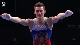 David BELYAVSKIY (RUS) - 2021 European Champion, high bar