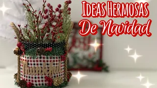 Hermosas Manualidades Navideñas / Ideas con Reciclaje / Diy Christmas / Artesanato Natalino