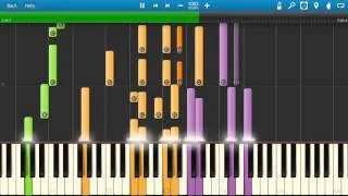 Simon And Garfunkel - Bridge Over Troubled Water Piano Tutorial - Synthesia