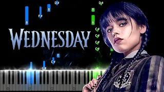 Lady Gaga - Bloody Mary (Sped Up) | Wednesday Piano Tutorial