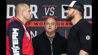 Пресс-конференция Федора Емельяненко и Райана Бейдера Bellator 214