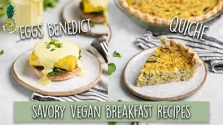 Savory Vegan Breakfast Recipes | Cooking Challenge Chris vs. Jasmine