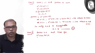 The sum of all real values of x satisfying the equation (x^2-5 x+5)^x^2+4 x-60=1 is (2016 Main) (...