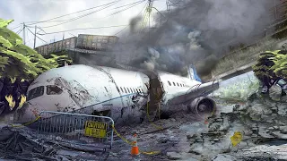 Emergency Landings Into Train - Airplane Crashes & Unplanned Landings! Besiege plane crash
