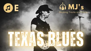 Texas Blues Stevie Ray Vaughan type Backing track in E | Guitar Backing Track