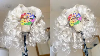 - WaterColoring My Craft Icy Blonde | ft AOB Hair 🤍❄️🌬 Toning