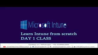 Learn Intune From Scratch | Basic To Advance | Zero To Hero in Intune