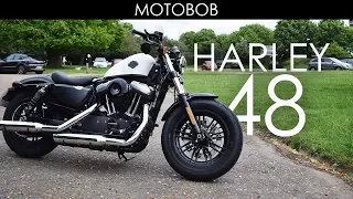 Harley Davidson 48 Test Ride & Review 2017 (Warr's, Chelsea)
