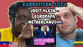 REACTION TO Joost Klein - Europapa (Netherlands 🇳🇱 Eurovision 2024) | FIRST TIME LISTENING TO JOOST