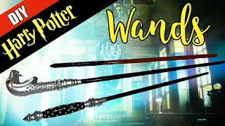 ⚡️Harry Potter DIY: Malfoy Family Wands - Draco, Narcissa and Lucius Malfoy -Replicas