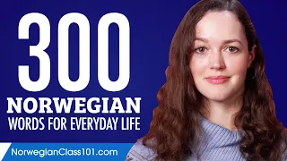 300 Norwegian Words for Everyday Life - Basic Vocabulary #15